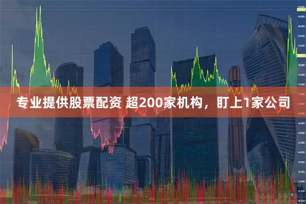 专业提供股票配资 超200家机构，盯上1家公司